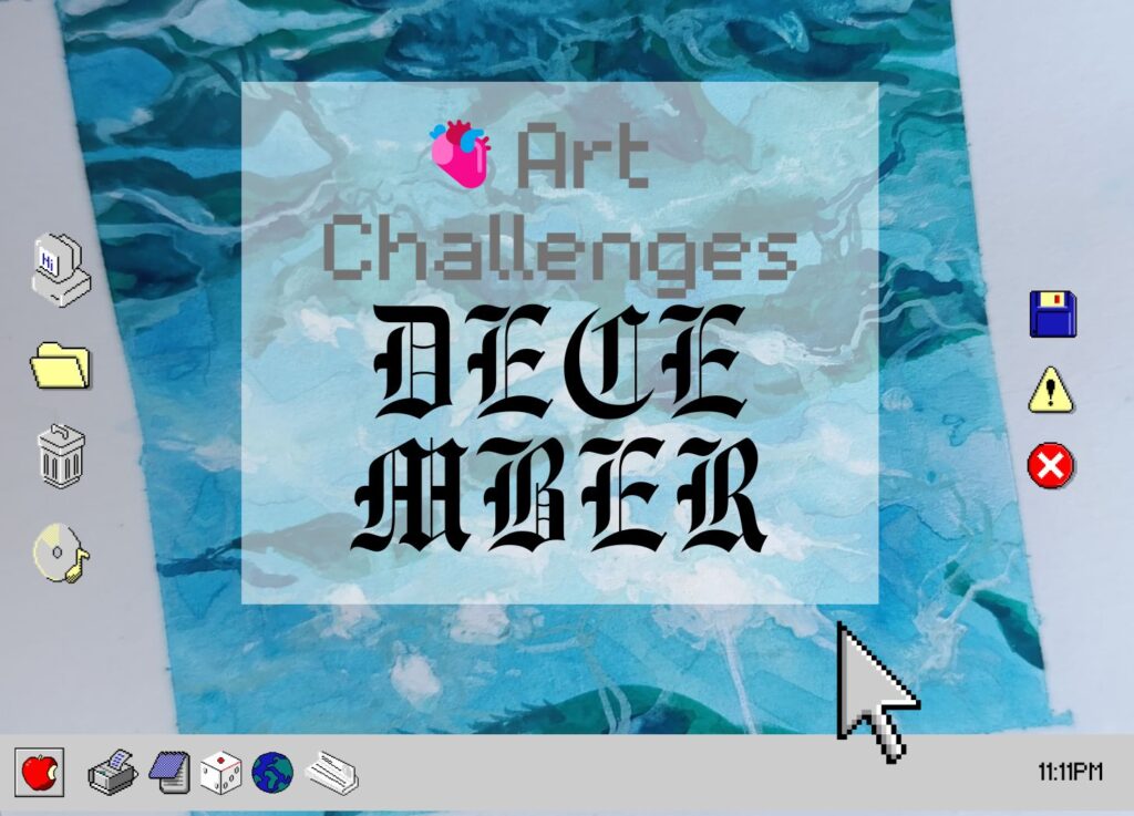 drawing challenges december 2025